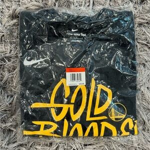 Nike Golden State Warriors Gold Blooded Tee. Mens Large